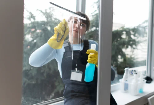 Nettoyage de vitres intérieures et extérieures à Ambleville